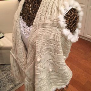 Beige Sweater Vest by Jessica Simpson